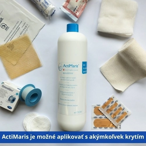 ActiMaris Sensitiv roztok 1000 ml - na rýchle hojenie rán a zápalov
